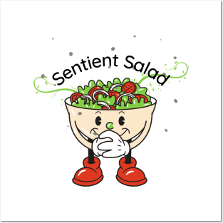 Sentient Salad Posters and Art